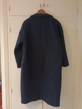Abrigo Zara negro - Talla L