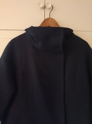 Abrigo Zara negro - Talla L