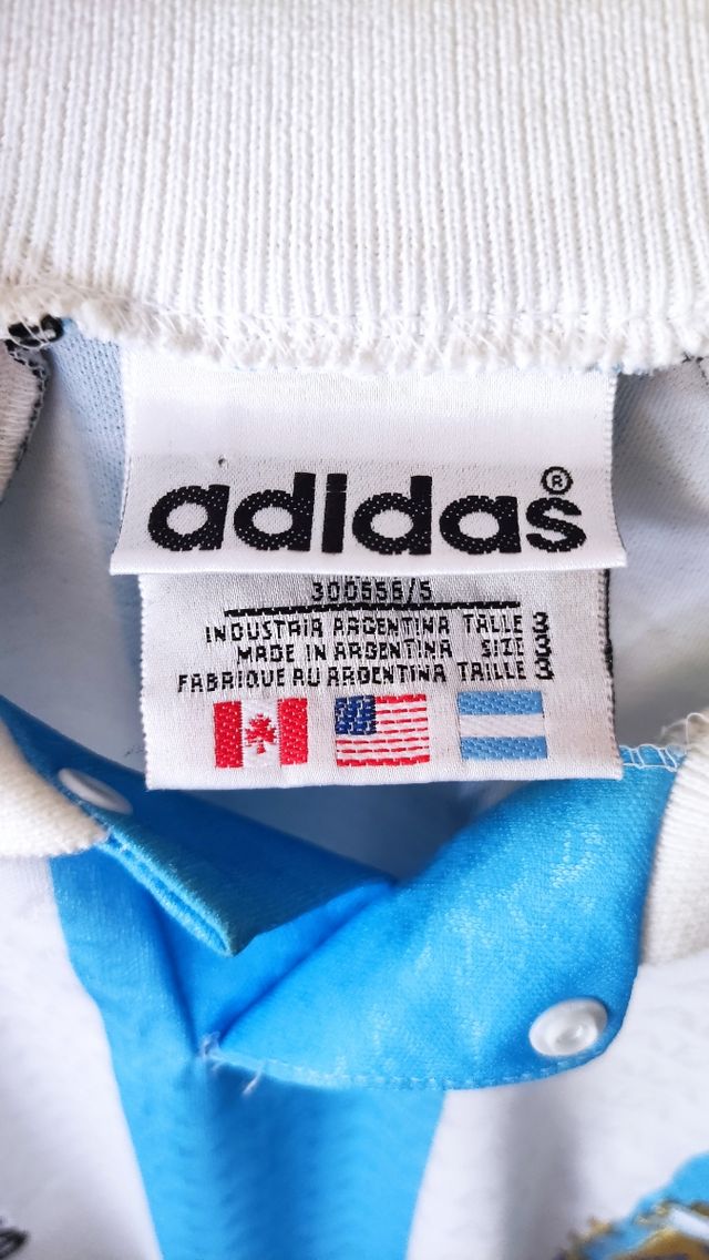 Camiseta Argentina 1997 Adidas