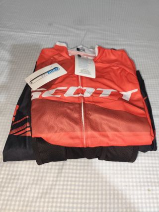 Maillot ciclismo Scott Coolmax L,, a Vendo maillot