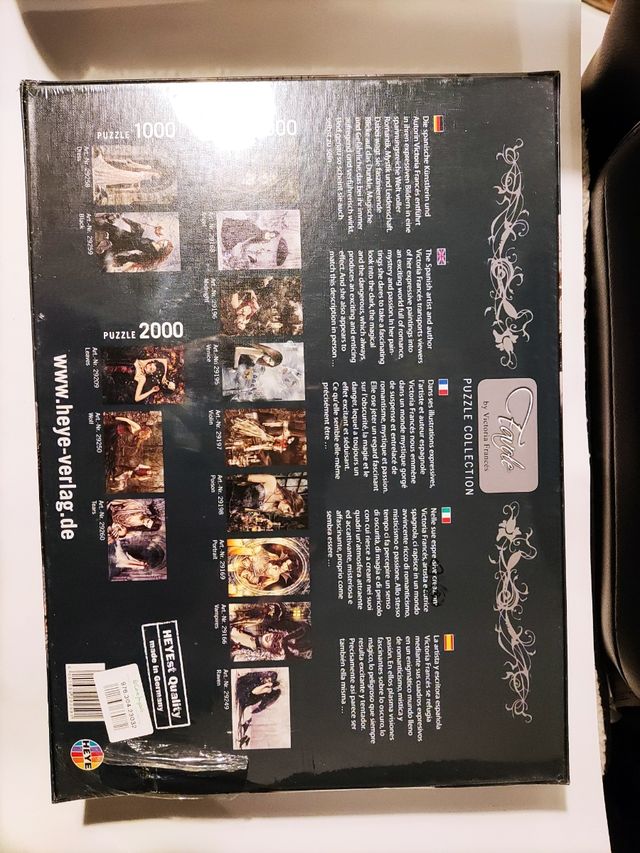 Puzzle Heye 1000 Favole Black