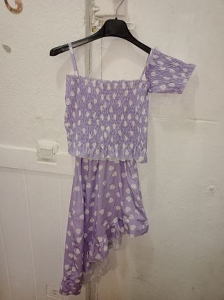 Traje de flamenca de niña  de 3 años 