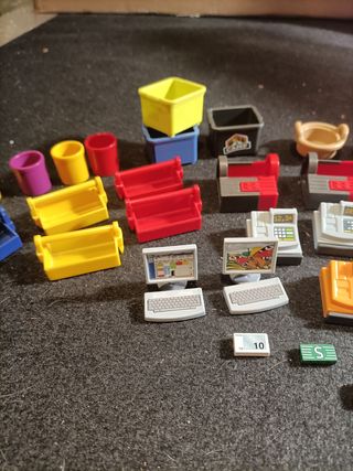 Playmobil accesorios tipo tienda temática comercio