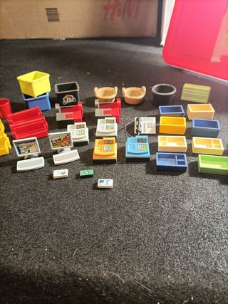 Playmobil accesorios tipo tienda temática comercio