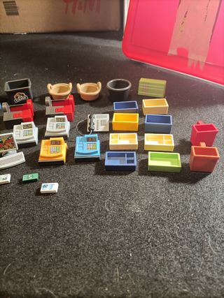 Playmobil accesorios tipo tienda temática comercio