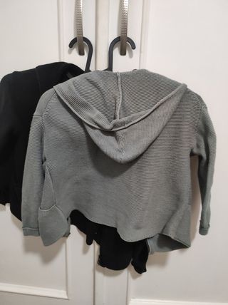 Chaquetas punto zara