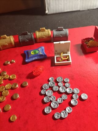 Playmobil accesorios Cofres joyas Monedas tesoro
