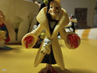 Asterix, gatto silvestro, crudelia statuine disney