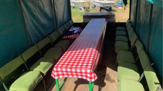 Remolque agricola y romería