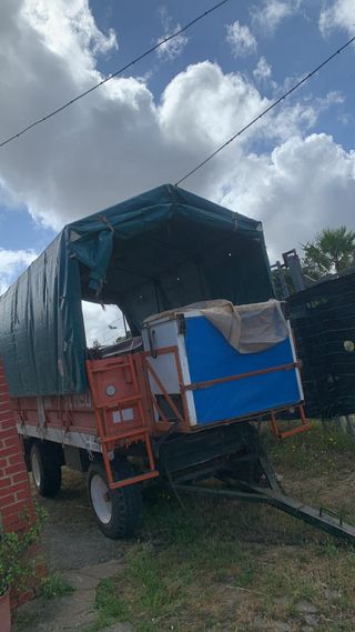 Remolque agricola y romería