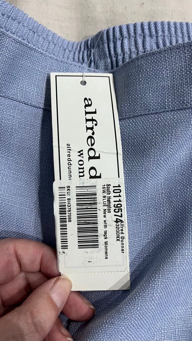 Pantalones Alfred Dunner - Azul