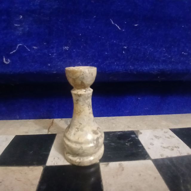 Xadrez em mármore ônix