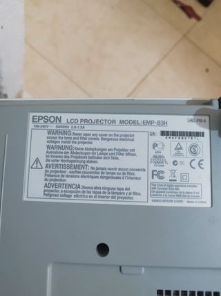 Proyector Epson EMP 83H