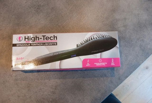 Spazzola termica lisciante