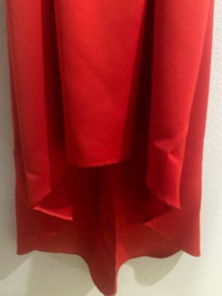 Vestido largo de fiesta rojo pasion.