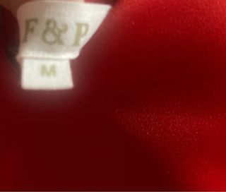 Vestido largo de fiesta rojo pasion.