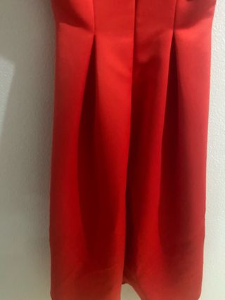 Vestido largo de fiesta rojo pasion.