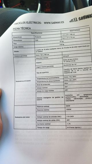 Scooter movilidad reducida moto electrica triciclo