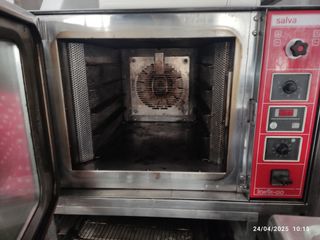 HORNO SALVA KWIK-CO K5 con MUEBLE ALUMINIO.