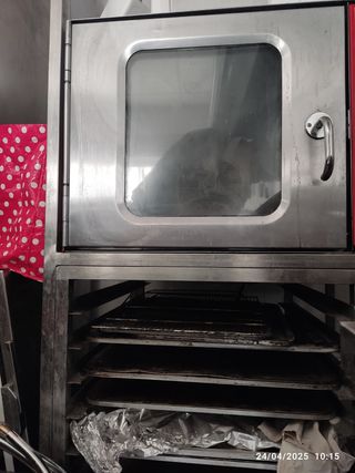 HORNO SALVA KWIK-CO K5 con MUEBLE ALUMINIO.