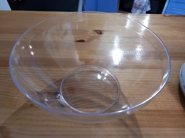 Peso cocina - báscula transparente