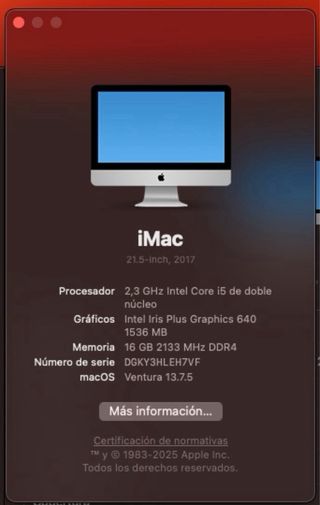 Imac 21”