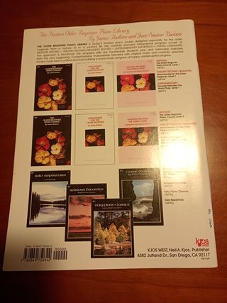 Libro aprendizaje piano. Nivel 1