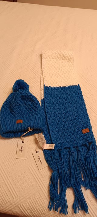 Gorro y bufanda Nuevo Pepe Jeans