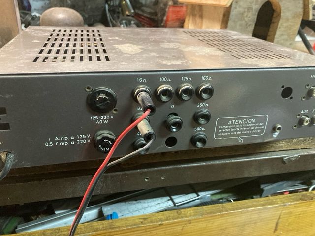 Amplificador Optimus Arizona 15W vintage