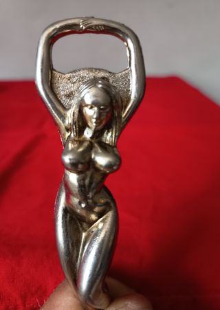 Apribottiglie vintage "Nudo di donna"da collezione