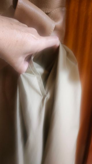 Vestido camisero gabardina