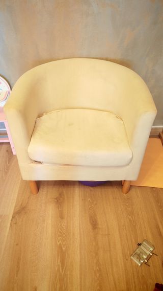 Sillón Ikea beige
