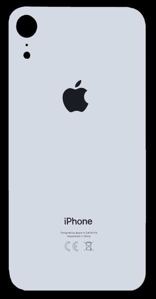 Tapa trasera Iphone xr blanco