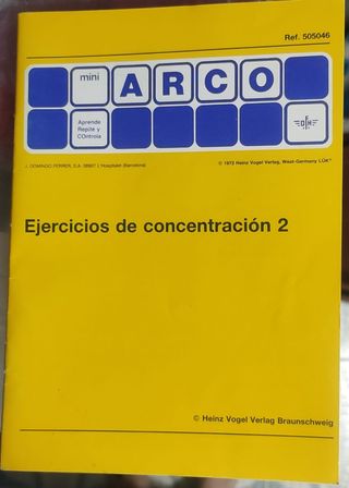 Juegos educativos Arco Mini