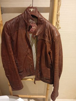 Chaqueta de cuero hombre Marlboro Classi