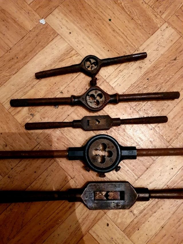 Terrajas antiguas LOTE herramientas 