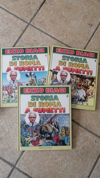 Fumetti Enzo Biagi storia di Roma