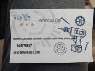 Reformas fontanería electricidad