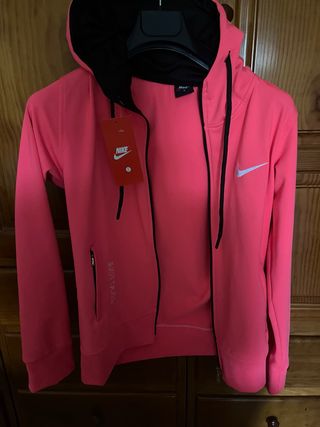 Sudadera Nike rosa talla S