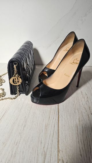 Bolso Dior + Zapatos Louboutin negros 500€