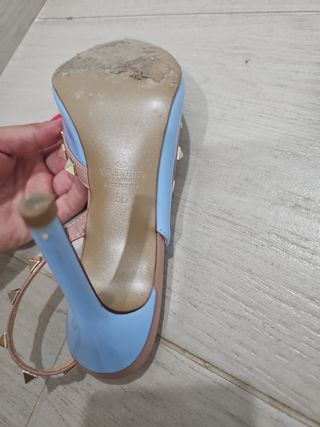 Zapatos Valentino azul - Tacones