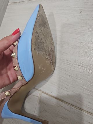 Zapatos Valentino azul - Tacones