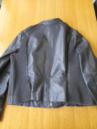 Cazadora de cuero mujer talla XL