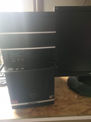 ordenador pc+pantalla+altavoces