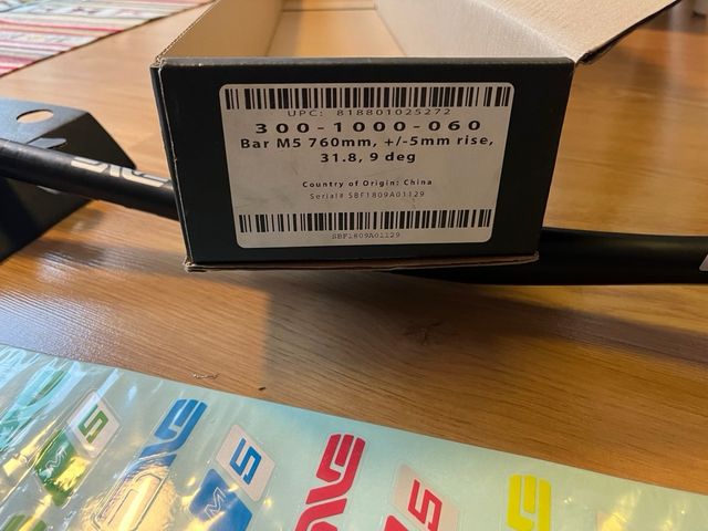 Manillar Enve M5 685mm - Bicicleta