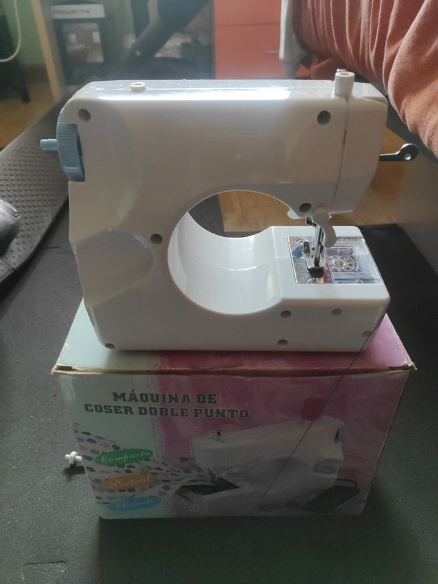 Máquina de Coser Doble Punto Portátil