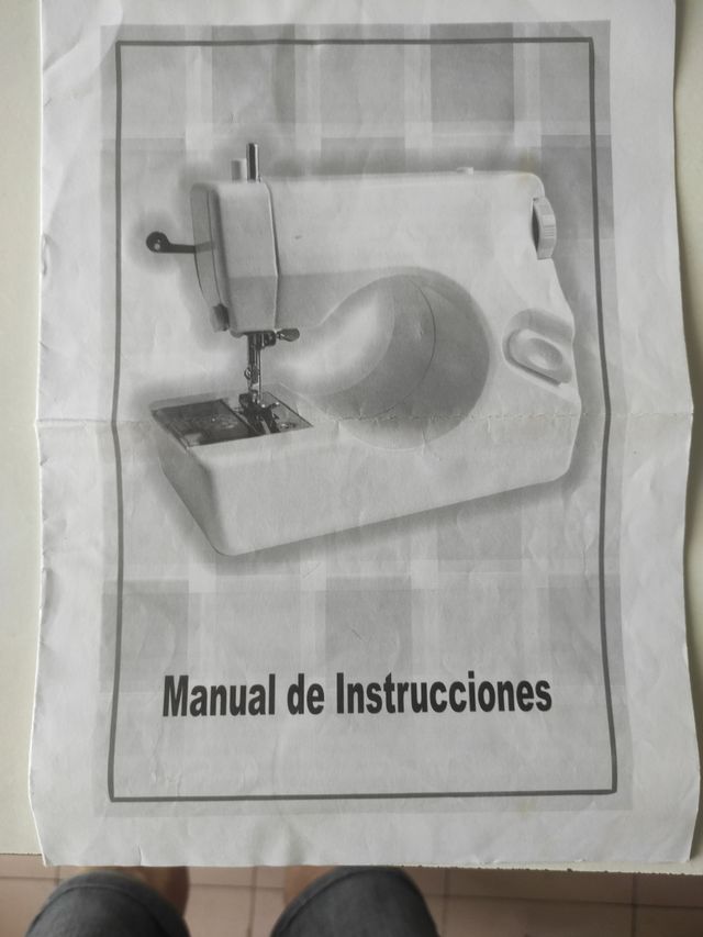 Máquina de Coser Doble Punto Portátil