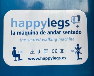 Happylegs maquina de andar sentado
