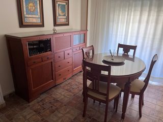 Conjunto comedor madera maciza