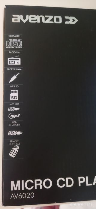 Radio CD avenzo AV6020